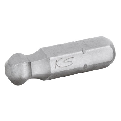 KSTOOLS® - 1/4" Bit Innensechskant, 25mm, Kugelkopf, 2,5mm, 5er Pack