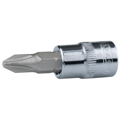 KSTOOLS® - 1/4" CHROMEplus Bit-Stecknuss, PH1