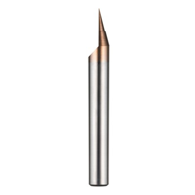 COGO Tools - VHM Gravierfräser Helix 0° TISIN Beschichtung 0,1mm 1DTE001200S04
