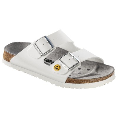 BIRKENSTOCK® - ESD-Sandale Arizona, Größe 44, weiß, schmal
