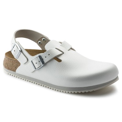 BIRKENSTOCK® - Clog Tokio Super Grip, Naturleder, weiß, Weite normal, Größe 40