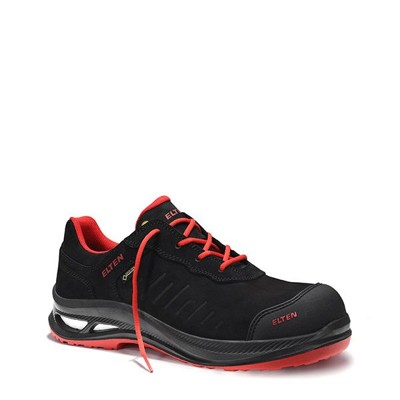 ELTEN - Sicherheitshalbschuh STEWART XXG Pro GTX black-red Low 728671, ESD S3, Größe 48