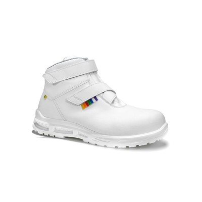 ELTEN - Sicherheitsstiefel BRAYDEN XXTM white Strap Mid ESD S3, Größe 43