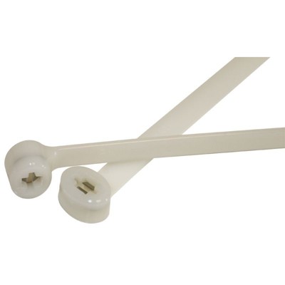 ITW Elematic® - Kabelbinder mit Doppel-Edelstahlzunge 200 x 2,5mm natur PA6.6