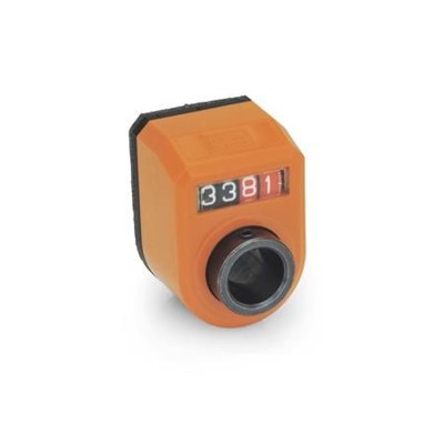 Ganter Norm® - 954-008.0-FN-R-OR Stellungsanzeiger, digital, 4-stellig