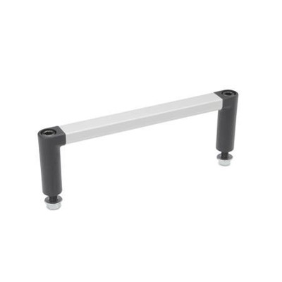 Ganter Norm® - 423-12-120-B-ELS Gerätegriffe, für 19“-Gehäusetechnik