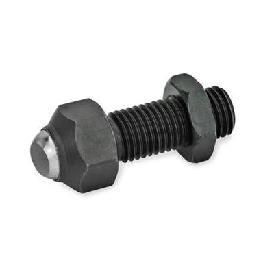 Ganter Norm® - 709.3-13-M8-B Pendelelemente, einstellbar, Stahl