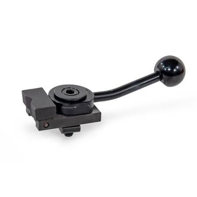 Ganter Norm® - 9190-14-M12-P-L Niederzugspanner mit Spiral-Spannhebel