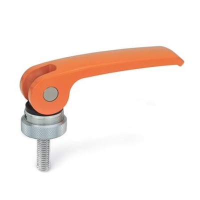 Ganter Norm® - 927-101-M10-20-A-O Exzenterspanner mit Schraube, Hebel Zink-Druckguss