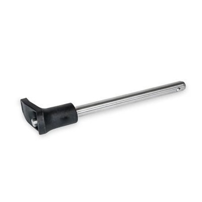 Ganter Norm® - 113.11-12-80 Edelstahl-Kugelsperrbolzen, Bolzen Werkstoff Nr. 1.4305