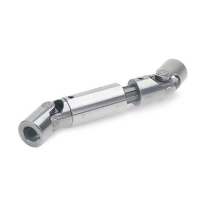 Ganter Norm® - 808.3-25-K12-180-45 Kreuzgelenkwellen mit Nadellager