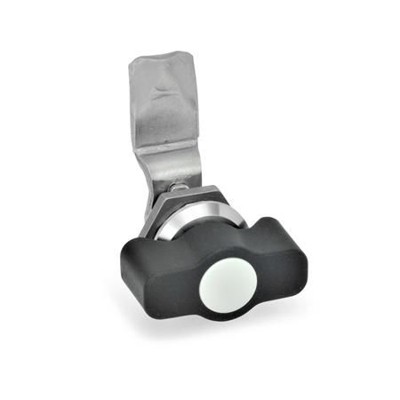 Ganter Norm® - 115-KG-28-NI Edelstahl-Verriegelungen, Betätigung mit Bedienelementen, nicht abschließbar