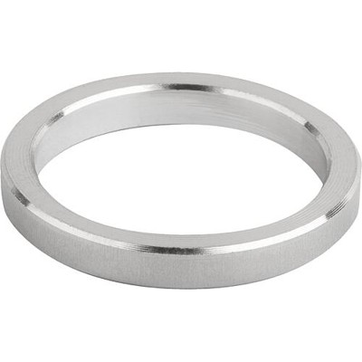 KIPP - DISTANZRING, D=8, D1=11, L=4, EDELSTAHL 1.4404 BLANK