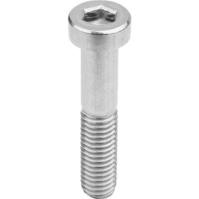 KIPP - ZYLINDERSCHRAUBE MIT INNENSECHSKANT, NIEDRIGER KOPF, DIN6912 M04X25, EDELSTAHL A4 70 BLANK