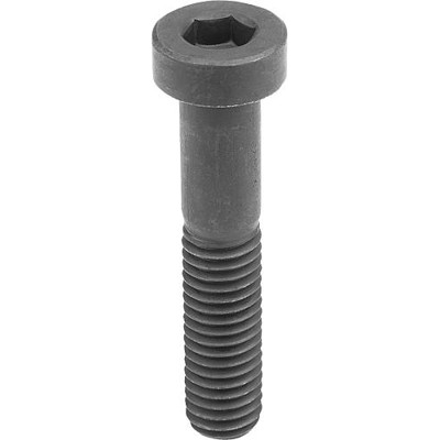 KIPP - ZYLINDERSCHRAUBE MIT INNENSECHSKANT, NIEDRIGER KOPF, DIN6912 M06X25, STAHL 10.9 BLANK (SCHWARZ)