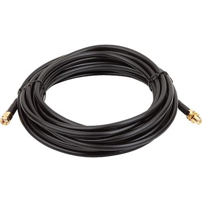 KIPP - VERLÄNGERUNGSKABEL FÜR WIRELESS LAN ANTENNEN, KUNSTSTOFF SCHWARZ