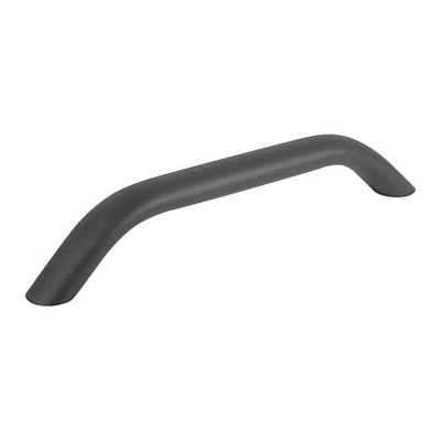 KIPP - ROHRGRIFF RUND, ALUMINIUM SCHWARZ PULVERBESCHICHTET, A=250