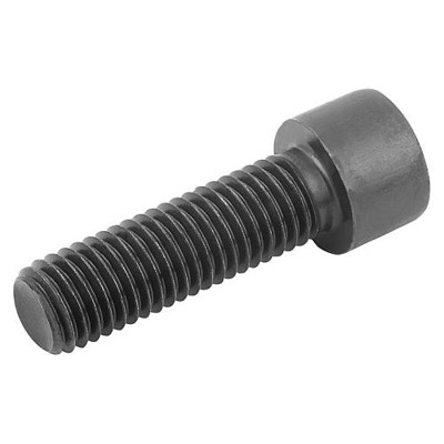 KIPP - ZYLINDERSCHRAUBE MIT INNENSECHSKANT, DIN EN ISO4762 M06X45, STAHL 8.8 BLANK (SCHWARZ)