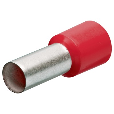 KNIPEX® - Aderendhülse 97 99 332 mit Kunststoffkragen, á 200 Stück, 1,0mm², rot
