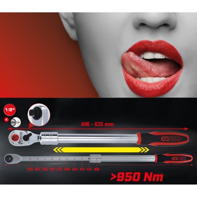KSTOOLS® - 1/2" Monster Teleskop-Umschaltknarre, 100 Zahn