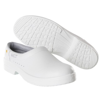 MASCOT® - Clog FOOTWEAR CLEAR, Weiß, Größe 1044