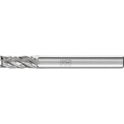 PFERD - Hartmetall Hochleistungsfrässtift CAST Zylinder ZYAS stirnverzahnt Ø 06x16mm Schaft-Ø 6mm für Gußeisen
