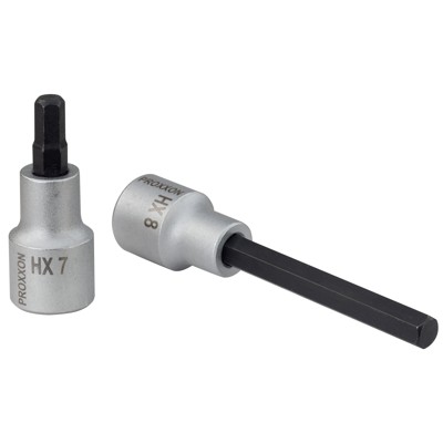 PROXXON - 1/2" Innensechskanteinsatz, 6mm, 100mm lang