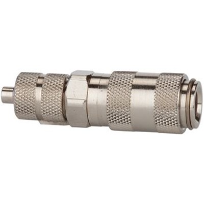 RIEGLER® - Schnellverschlusskupplung NW 2,7, Edelstahl 1.4404, Schlauchanschluss 4x3