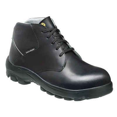 Steitz Secura - Sicherheitshalbstiefel MED 1600 ESD, S3 SRC, schwarz, W12, Größe 47