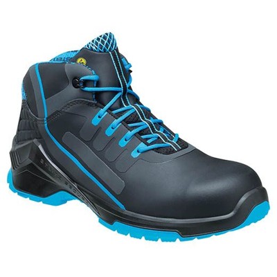 Steitz Secura - Sicherheitshalbstiefel VD PRO 3820 ESD, S2 SRC CI HRO, schwarz/türkis, XB, 43