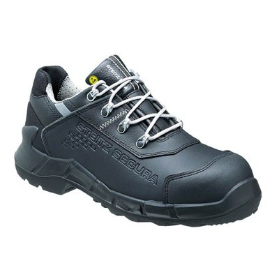 Steitz Secura - Sicherheitshalbschuh VX 7550 PERBUNAN, S3 SRC CI HRO ESD, schwarz, NB, Größe 36