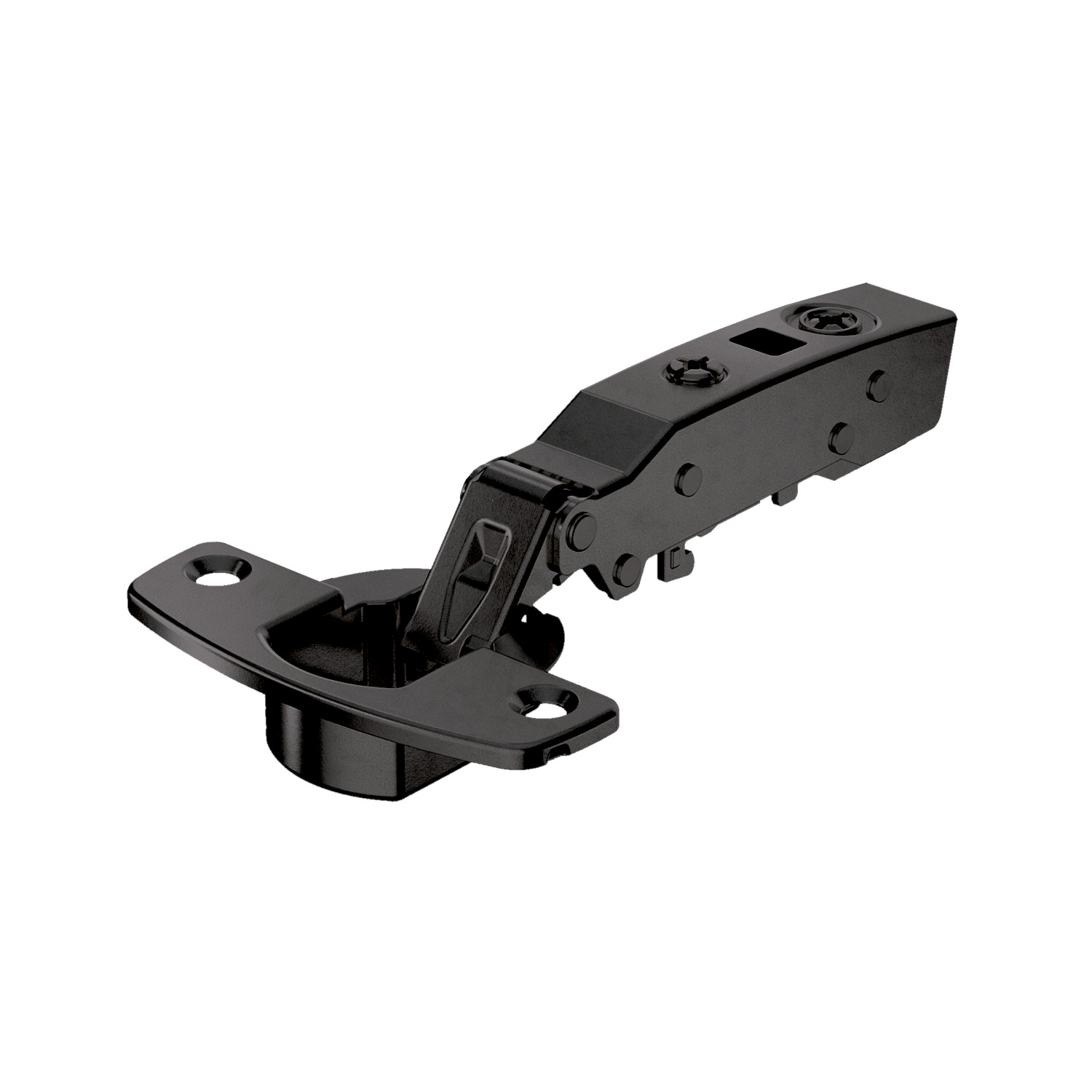 HETTICH Sensys 110°-Scharnier ohne Schließautomatik (Sensys 8675), obsidianschwarz, 9091741