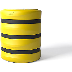 Säulen Anfahrschutz Flex Impact® KP Protector, Höhe 1100 mm, BxT 500 x 500 mm.