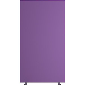 Trennwand easyScreen, HxT 1740 x 390 mm, lila, Breite 940 mm.