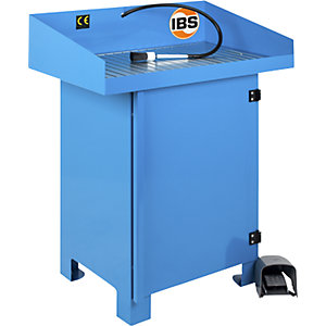 Teilereiniger Standgerät, geschlossen, für 50-l-Fass, HxBxT 895 x 790 x 490 mm.