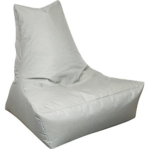 Sitzsack LOUNGE, HxBxT 900 x 1000 x 800 mm, silber.