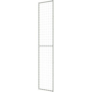 Trennwand-System X-STORE 2.0, Wandelement, Höhe 2200 mm, Breite 400 mm.
