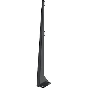 Support-Stütze X-STORE 2.0 für Element-Höhe 1100 mm, Höhe 825 mm, schwarz.