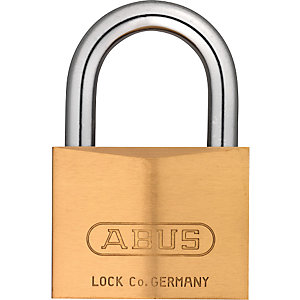 Vorhängeschloss, 85/60 Lock-Tag, VE 3 Stk, Messing.
