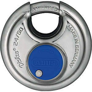 Vorhängeschloss Diskus®, 24IB/60 Lock-Tag, VE 6 Stk, Edelstahl.