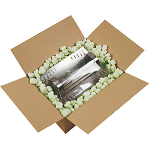 Verpackungschips flo-pak® BIO, Inhalt 400 l, grün.