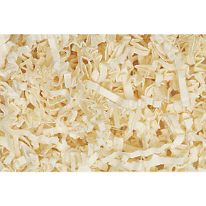 SizzlePak Papier-Füllmaterial, 1,25 kg, Füllvolumen 40 l, elfenbein.