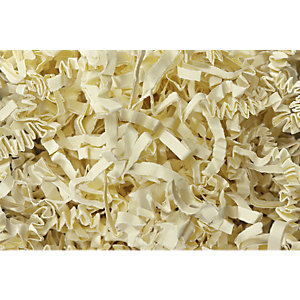 SizzlePak Papier-Füllmaterial, 1,25 kg, Füllvolumen 40 l, creme.