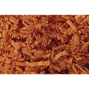 SizzlePak Papier-Füllmaterial, 1,25 kg, Füllvolumen 40 l, orange.