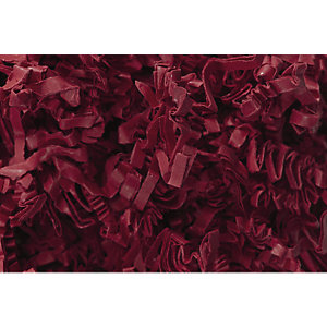 SizzlePak Papier-Füllmaterial, 1,25 kg, Füllvolumen 40 l, rot.