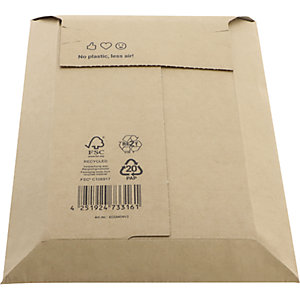 Versandtasche E-Commerce, höhenvariabel, Innenmaße 320 x 236 x 0 - 70 mm, VE 30 Stk.